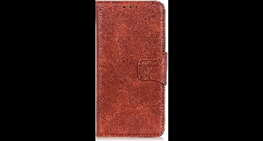 Shop4 - Xiaomi Mi 10 Hoesje - Wallet Case Cabello Bruin