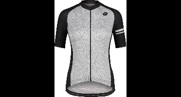 AGU Melange Fietsshirt Essential Dames - Zwart/Wit - M