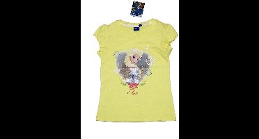 Frozen T Shirt Elsa geel 5 jaar