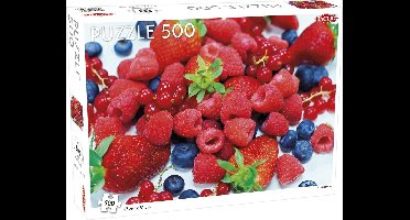 Tactic Berrymania – Puzzel – 500 stukjes – Speels Bessenthema vol Kleur – Strak en Rustgevend Ontwerp – Hoogwaardige Scandinavische Kwaliteit