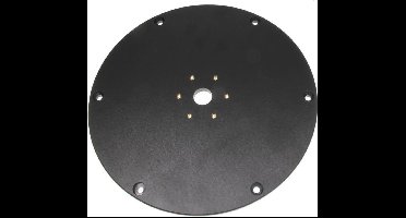 Pedestal montage plaat 250 mm rond