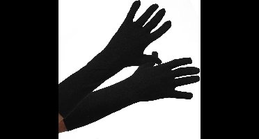 Luchas Promotions Pieten handschoenen lang - Zwart maat S - 35cm