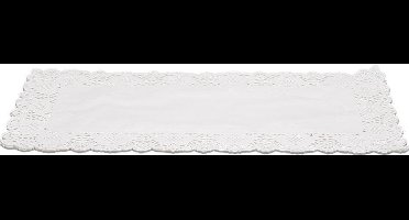 Patisse Papieren Taartranden 40x20 cm 6 Stuks Wit