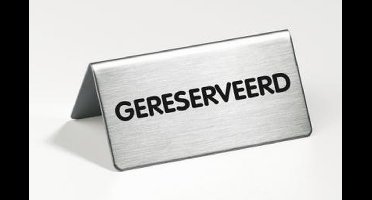 Pictogram|Tafelstandaard|Gereserveerd