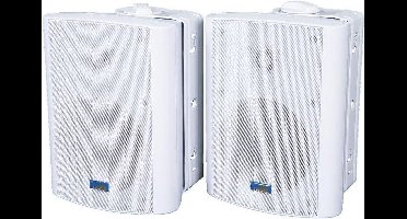 TIC ASP60-W  - Professional Terras Speakers 8Ω 70v 5" 80W (paar) - wit