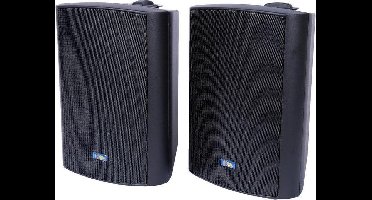 TIC ASP120 - 6.5" Weerbestendige luidsprekers voor buiten met 70V schakelaar - Zwart