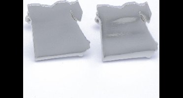 Manchetknopen - Egypte Kaart Outline