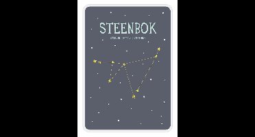 Milestone - Sterrenbeeld Posterkaart - Steenbok