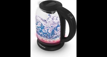 Esperanza Loire | Glazen Waterkoker | Vijf Kleuren LED-Verlichting | 1,7 Liter | 2200W