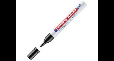 edding 8300 Industry Permanente Marker, Ronde Punt, 1,5 - 3 mm, Zwart