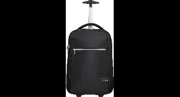 Samsonite Laptoptrolley - Litepoint Backpack op wielen 17.3 inch (Handbagage) - Black