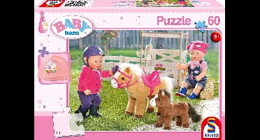 Schmidt Bij de pony's, 60 stukjes - Puzzel - 5+