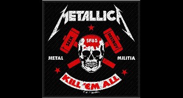 Metallica - Metal Militia Patch - Multicolours