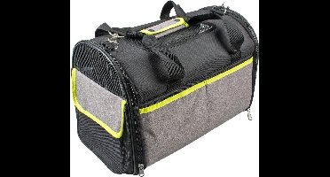 Duvoplus - Draagtas - Hond - Lyon Pet Bag 41x26x28cm - Max. 6kg Zwart - 1st