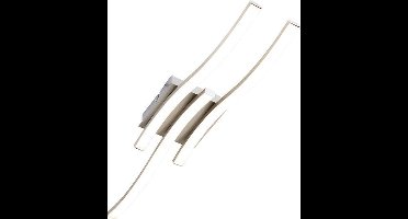 Trio Leuchten onda - Plafondlamp - 3 lichts - L 560 mm - Staal