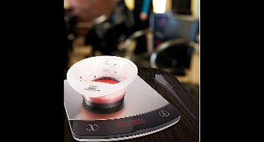 Wedo 48100054 Elektronische weegschaal Zwart, Zilver weegschaal