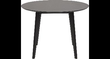 Roxana eetkamertafel zwart.