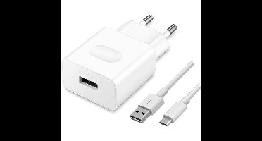 Huawei universele adapter + 1m USB-C kabel - Snel laden - Wit