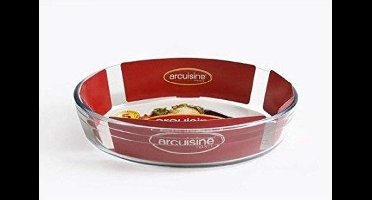 Arcuisine ovale schaal 35x24 cm glas