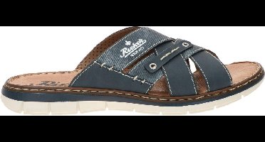 Rieker Kruisbandslippers grijs - Maat 43