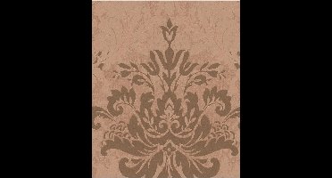 La Veneziana 3 ornament bruin/goud behang (vliesbehang, bruin)