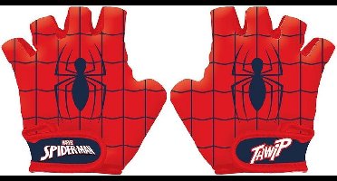 Marvel Fietshandschoenen Spider-man Jongens Pe/elastaan Rood Mt S