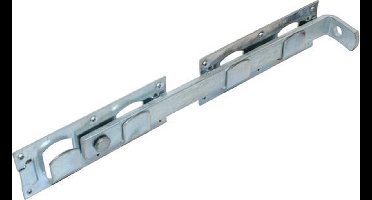Overslaggrendel - Voor tuinhek - 430 mm - Verzinkt ( 1 stuk)