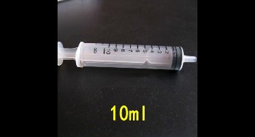 Sens Design 2 stuks 10 ML spuit injectiespuit doseerspuit zonder naald