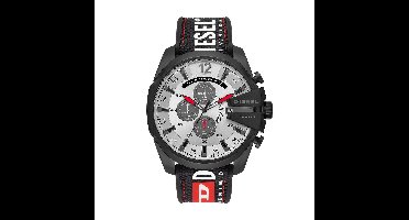 Diesel Mega Chief DZ4512 Herenhorloge 51 mm - Zwart