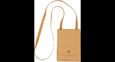 Creative Faux Leather Schoudertas 13 X 18 Cm Lichtbruin