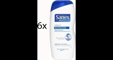 6 x Sanex Dermo Protector Douchecreme 6 x 1 L = 6 L
