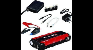 Einhell Elektrische Energiestation / Powerbank / Starthulp CE-JS 12/1 - 11100 mah - 300A / 600A - USB 5V/2A - Incl. draagtas
