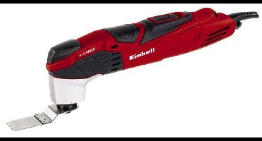 Einhell Elektrische Multitool TE-MG 200 CE - 200 W - Constante elektronica - Stofafzuiging - Incl. 6x schuurpapier, Schraper en Zaagblad
