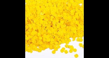 Papieren Confetti Geel 100 Gr