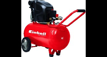 Einhell Elektrische Compressor TE-AC 270/50/10 - 1800 W - 10 bar - 50 L tank - Aanzuigcapaciteit: 270 l/min - Oliegesmeerd
