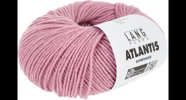 Lang Yarns Atlantis - 09 donkerroze - Wol/Acryl-Mix Garen