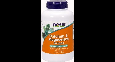 Calcium Magnesium with Vitamin D & Zinc - 120 softgels