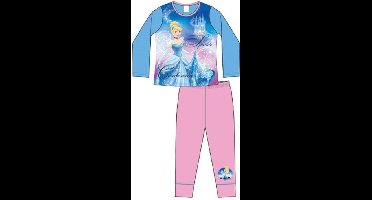 Disney - Princess Cinderella - Pyjama - Maat 134/140 - Assepoester - blauw met roze