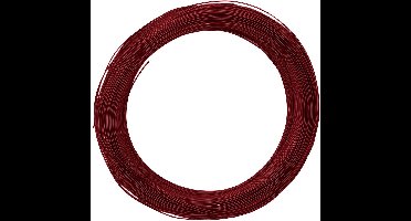 Vaessen Creative Aluminium Draad - 1mm - ±235m - 500g - Donkerrood