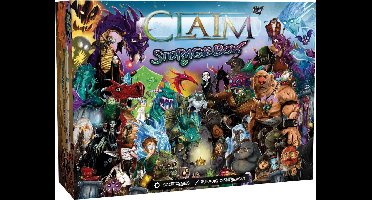 White Goblin Games Claim Storage Box - Voor kaarten met en zonder sleeves