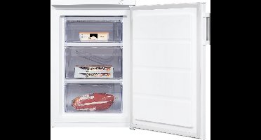 Exquisit GS81-H-010DW - Vriezer Tafelmodel - RVS Handgreep - 3 Laden - 85 Liter - 40dB - Wit