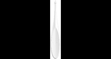 Satisfyer, oplegvibrator, tip vibrator, 'Twirling Fun', 17,5 cm, waterdicht, oplaadbaar, lichaamsvriendelijke siliconen