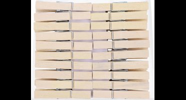 Wasknijpers | Hout | 40 stuks - Sorbo