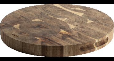 Gusta - Snijplank - ø30cm - Acaciahout - Cadeau - Cadeau