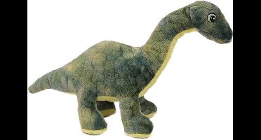 PIA Soft Toys - Pluche Knuffeldier Dinosaurus Brontosaurus groen - ECO - 20 cm: 100% Ecologisch, 100% Lief