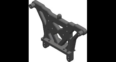 Team Corally - Shock Tower - Rear - Composite