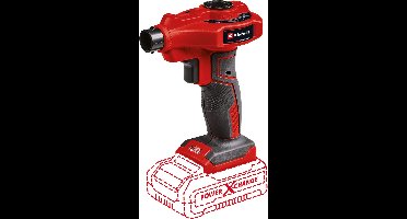Einhell Accu Luchtpomp CE-AP 18 Li Solo - Power X-Change - 18 V/Li-Ion - Max. Luchtafgifte: 670 l/min - Max. Werkdruk: 0,05 bar - LED-Licht - Incl. 2 adapters - Excl. accu en lader