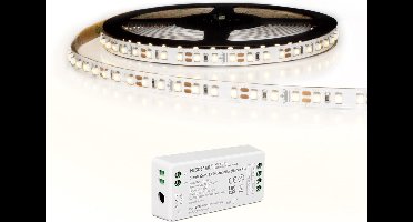 Zigbee led strip - Werkt met de bekende verlichting apps - 2 meter - Helder wit - Waterdicht