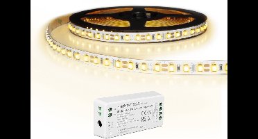 Zigbee led strip - Werkt met de bekende verlichting apps - 4 meter - Warm wit - Waterdicht