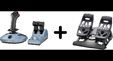 Thrustmaster - TCA Officer Pack Airbus Edition + Rudder Pedals - PC